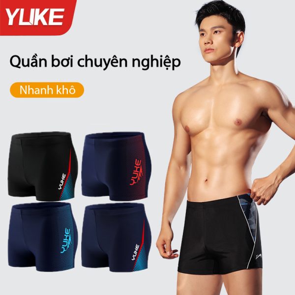 Quần Bơi Nam YLIKE Ôm Sát Tôn Dáng Co Giãn Thoải Mái - Hình ảnh 2