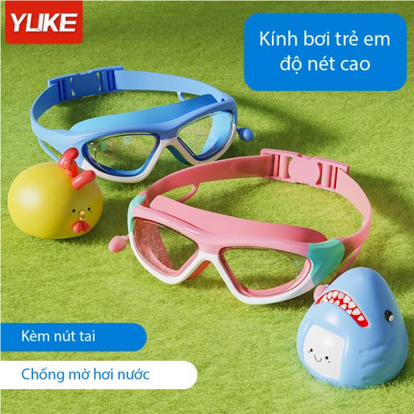 Kính Bơi Trẻ Em YLIKE Chống Nước Chống Sương Mù