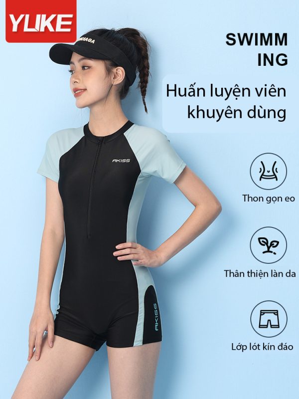 Đồ Bơi Nữ YLIKE Áo Liền Quần Có Đệm Ngực - Hình ảnh 4