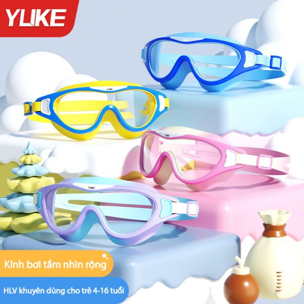 Kính Bơi Trẻ Em YLIKE Góc  Rộng