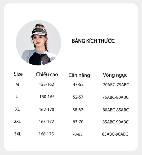 Đồ Bơi Nữ Dài Tay YLIKE Có Đệm Ngực Quần 2 Lớp Kín Đáo - Hình ảnh 10