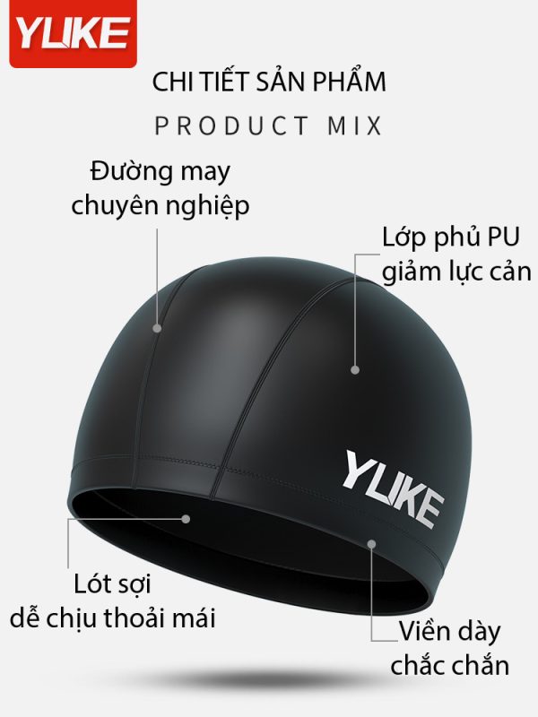 Mũ Bơi YLIKE Vải - Hình ảnh 3