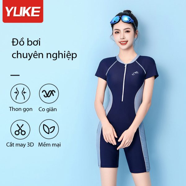 Đồ Bơi Nữ Liền YLIKE Jumpsuit Có Đệm Ngực - Hình ảnh 2