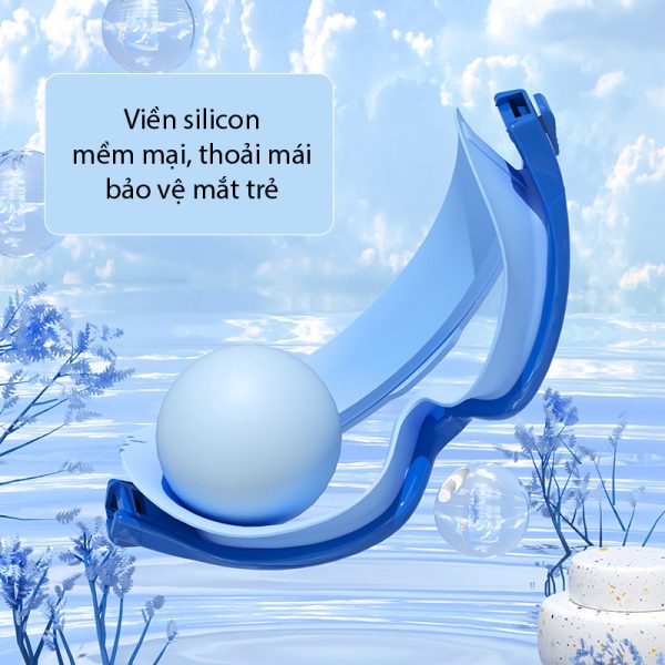 Kính Bơi Cho Bé YLIKE Góc Rộng Kèm Nút Tai Liền - Hình ảnh 3