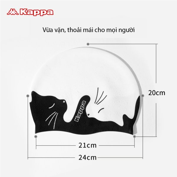 Mũ Bơi Kappa Silicon Hoạ Tiết - Hình ảnh 5