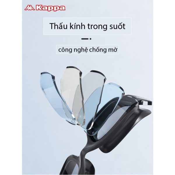 Kính Bơi Kappa Chống Sương Mù Chống Nước Độ Nét Cao - Hình ảnh 5