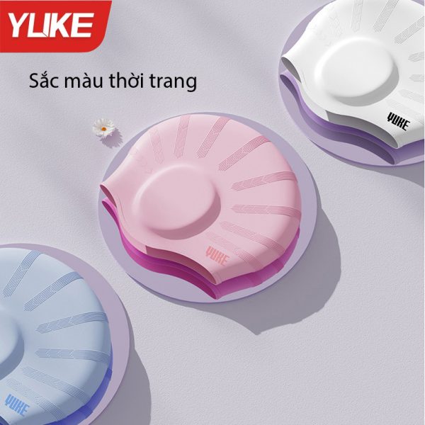 Mũ Bơi Che Tai YLIKE Chống Nước Bảo Vệ Tai - Hình ảnh 4