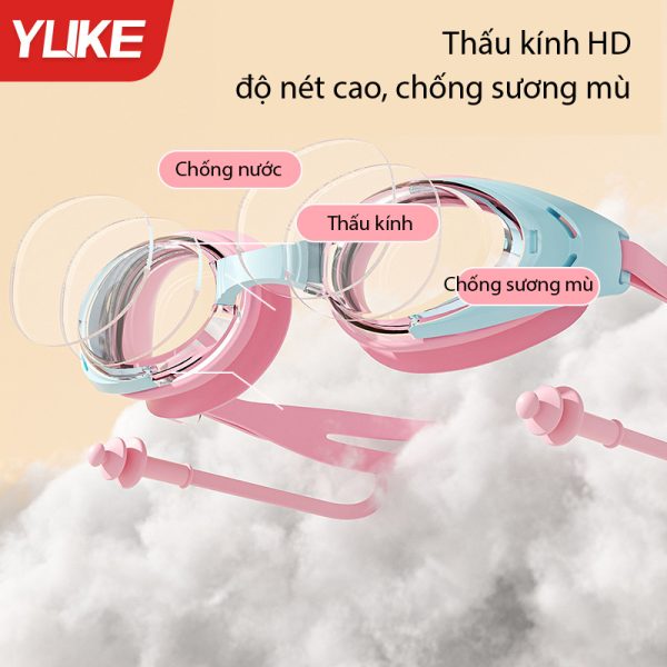Kính Bơi Trẻ Em YLIKE Chống Nước Chống Sương Mù - Hình ảnh 5