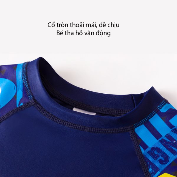 Bộ Đồ Bơi Bé Trai YLIKE Cộc Tay - Hình ảnh 6
