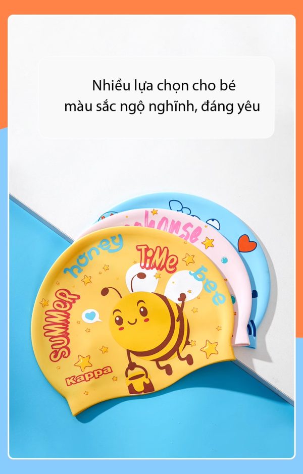 Mũ Bơi Cho Bé Kappa Silicon - Hình ảnh 5