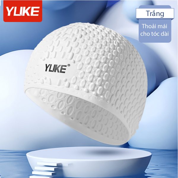 Mũ Bơi YLIKE 3D Silicon Chống Nước Che Tai - Hình ảnh 11
