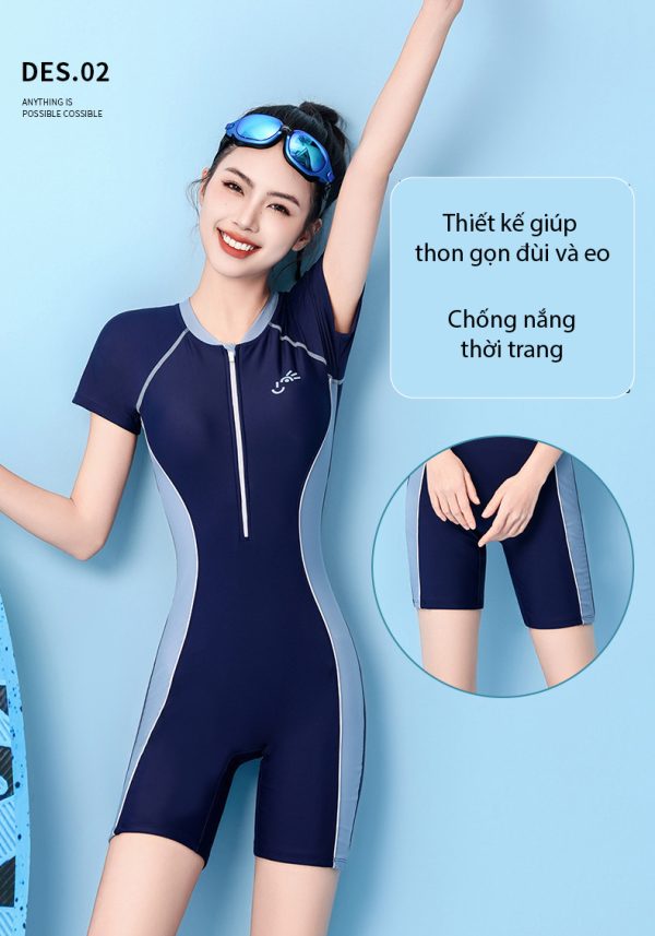 Đồ Bơi Nữ Liền YLIKE Jumpsuit Có Đệm Ngực - Hình ảnh 5