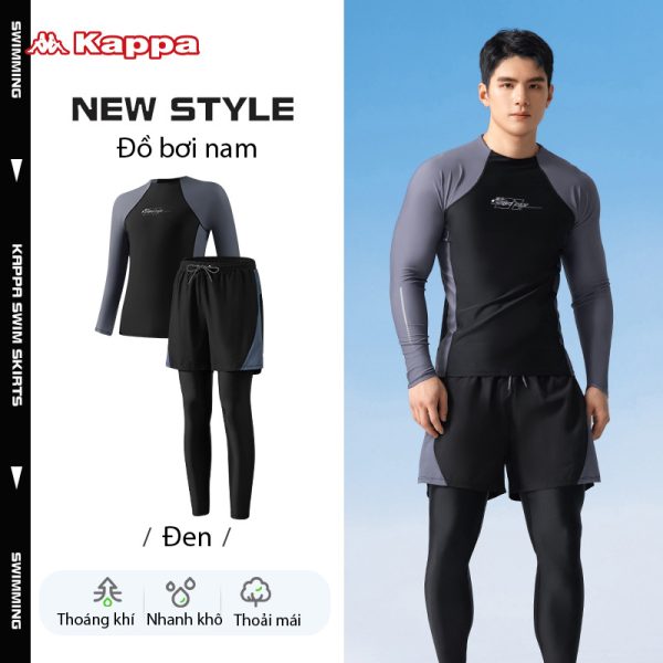 Đồ Bơi Nam Kappa 2 Lớp Thoáng Khí Nhanh Khô