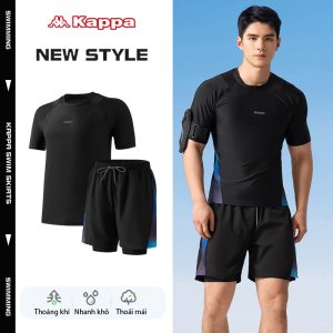 Đồ Bơi Nam Kappa Cộc Tay Kín Đáo Nhanh Khô