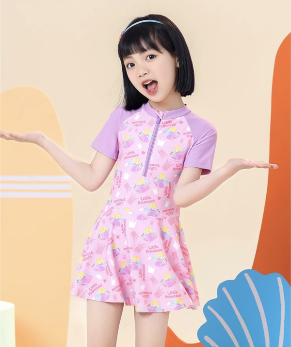 Đồ Bơi Bé  Gái  Vương Miện YLIKE - Hình ảnh 4