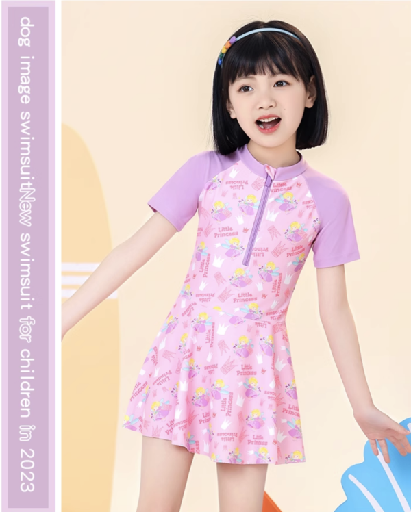 Đồ Bơi Bé  Gái  Vương Miện YLIKE - Hình ảnh 3