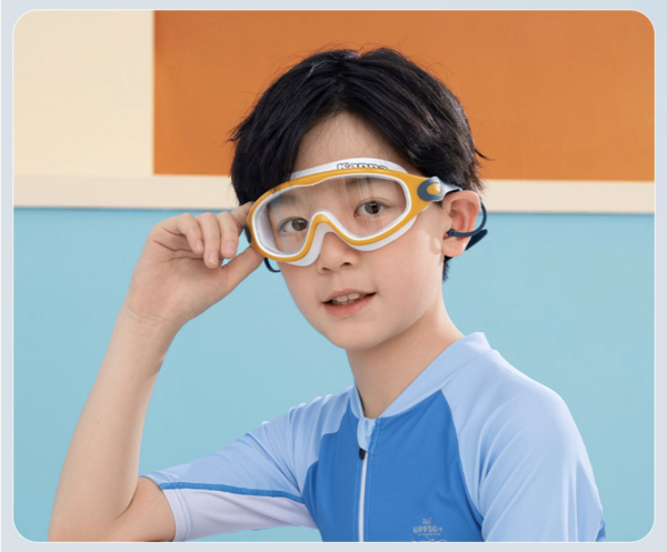 Kính Bơi Trẻ Em Kappa Góc Rộng Kèm Bịt Tai - Hình ảnh 9