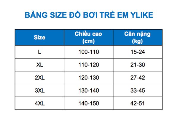 Bộ Đồ Bơi Trẻ Em YLIKE Dài Tay 3 Chi Tiết - Hình ảnh 7
