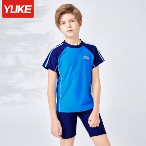 Bộ Đồ Bơi Trẻ Em YLIKE Cộc Tay Co Giãn
