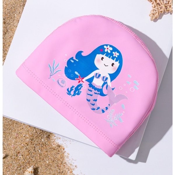 Mũ Bơi Trẻ Em YLIKE Vải - Hình ảnh 3