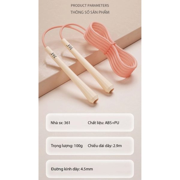 Dây Nhảy YLIKE Người Lớn Trẻ Em Tay Nắm Nhỏ Điều Chỉnh Độ Dài Theo Ý Muốn - Hình ảnh 11