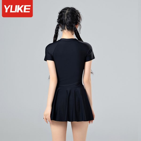 Đồ Bơi Nữ YLIKE Cộc Tay Có Khoá Kéo - Hình ảnh 3