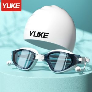 Kính Bơi YLIKE Kèm Bịt Tai Liền Chống Nước