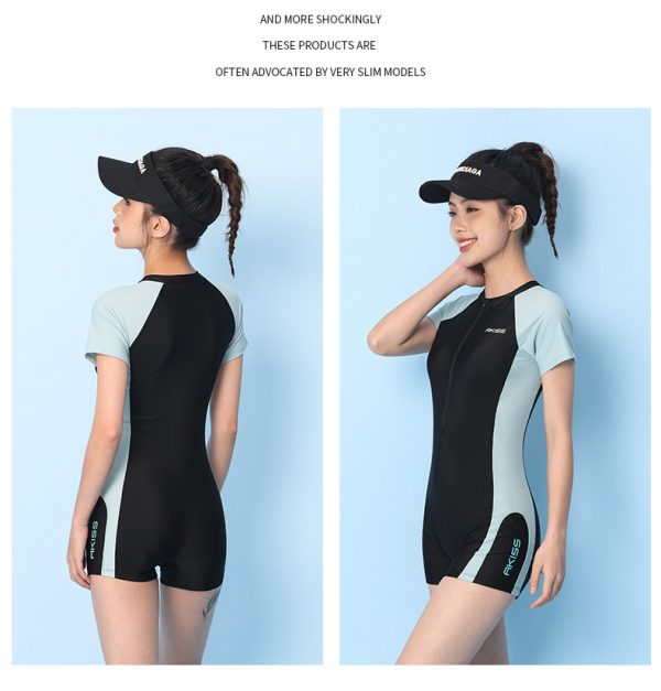Đồ Bơi Nữ YLIKE Áo Liền Quần Có Đệm Ngực - Hình ảnh 5