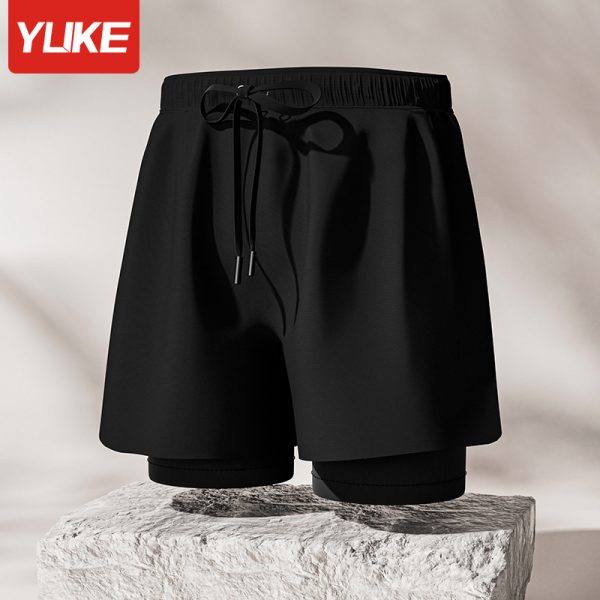 Quần Bơi Nam YLIKE 2 Lớp Thoáng Khí Nhanh Khô Kín Đáo - Hình ảnh 11