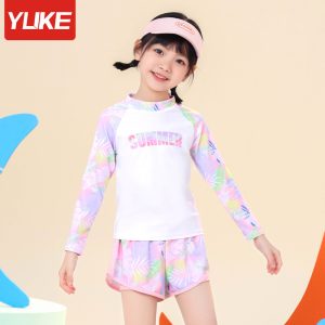 Bộ Đồ Bơi Trẻ Em YLIKE Dài Tay