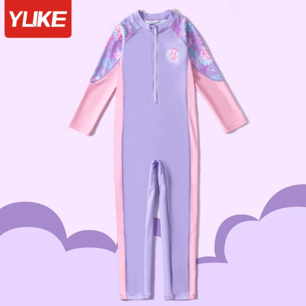 Bộ Đồ Bơi Cho Bé YLIKE Chống Nắng Co Giãn - Hình ảnh 4