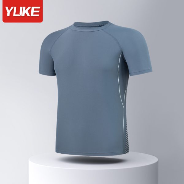 Áo Bơi Nam Cộc Tay Thoáng Khí Nhanh Khô - Hình ảnh 2