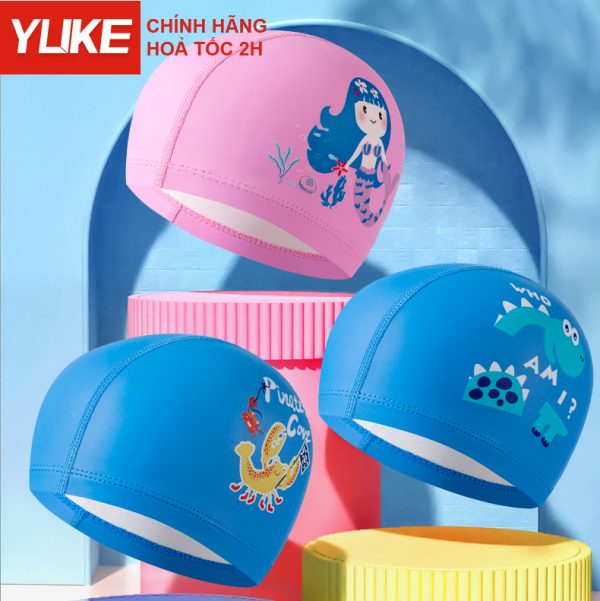 Mũ Bơi Trẻ Em YLIKE Vải
