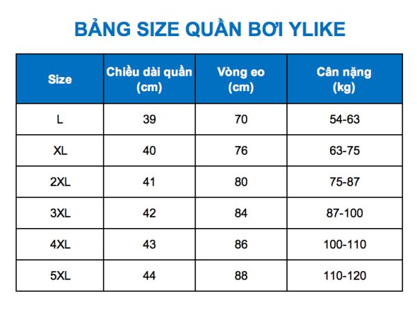 Quần Bơi Nam YLIKE 2 Lớp - Hình ảnh 12