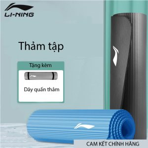 Thảm Tập LI-NING Chống Trượt Chống Ồn Dày 8mm