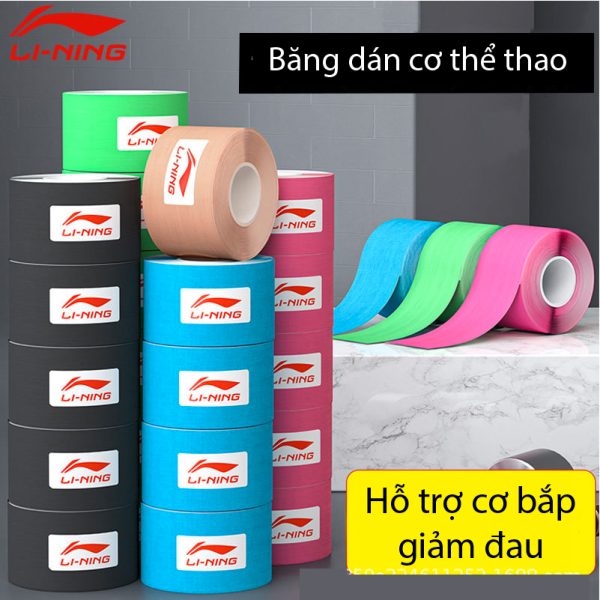 Băng Dán Thể Thao Giảm Đau Cơ LI-NING