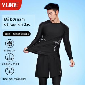 Bộ Đồ Bơi Nam Giữ Nhiệt YLIKE Dài Tay