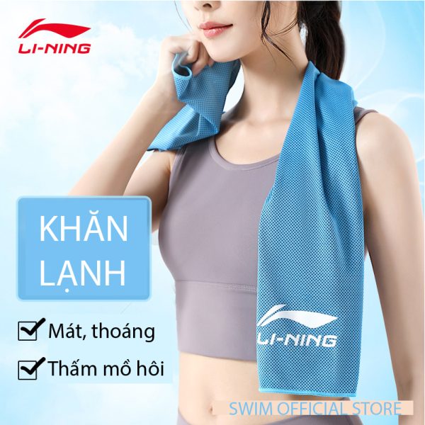 Khăn Thể Thao LI-NING Siêu Thấm Mồ Hôi Thoáng Nhẹ Mềm Mại - Hình ảnh 11