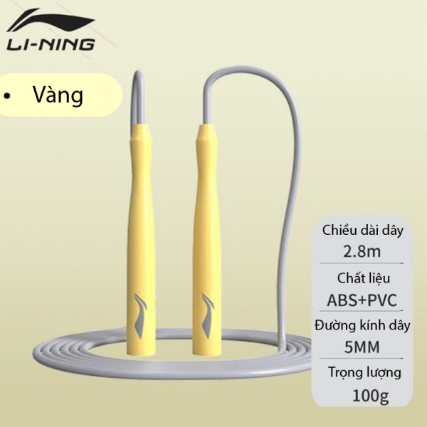 Dây Nhảy LI-NING Người Lớn Trẻ Em Tặng Túi Đựng Dây Nhảy - Hình ảnh 9
