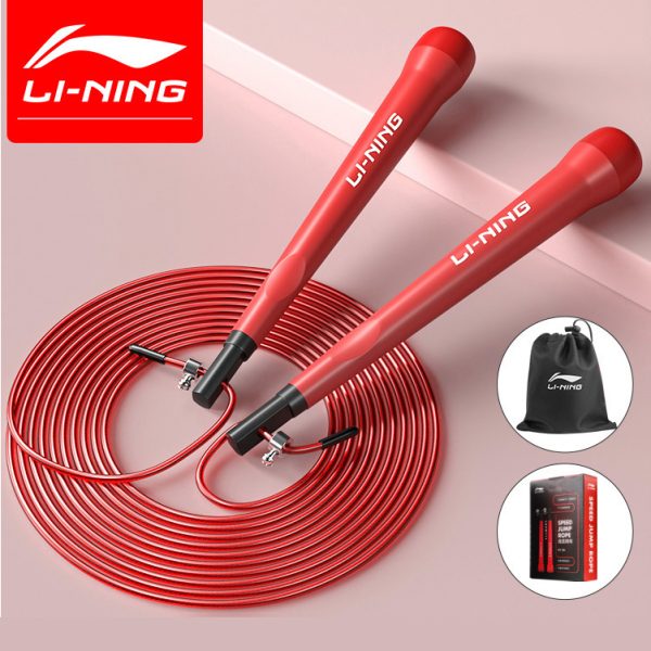 Dây Nhảy LI-NING Người Lớn Trẻ Em Tay Cầm Nhỏ - Hình ảnh 8