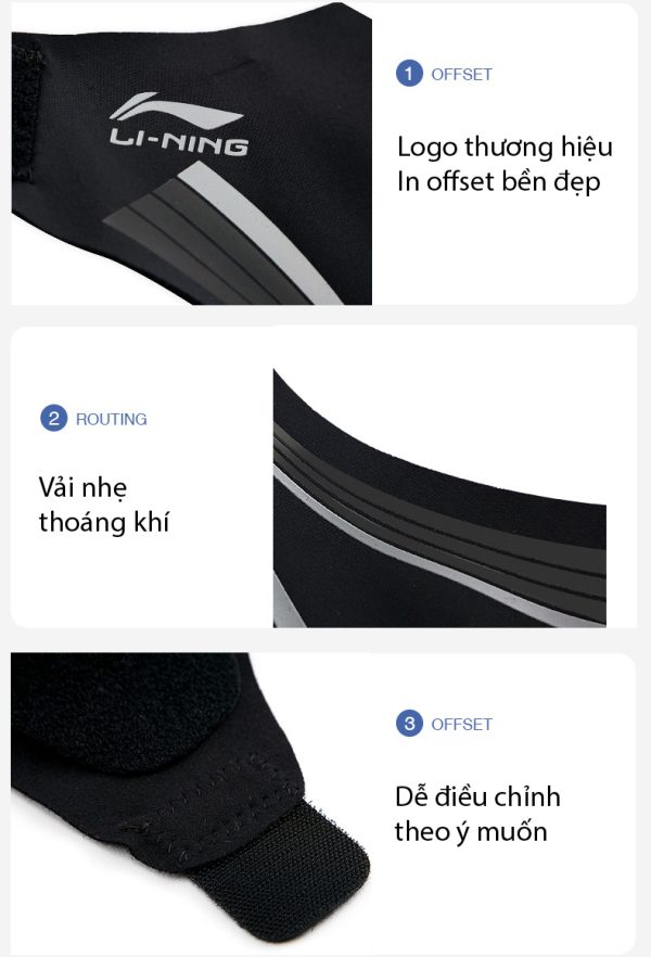 Đai Quấn Bảo Vệ Cổ Chân LI-NING - Hình ảnh 15