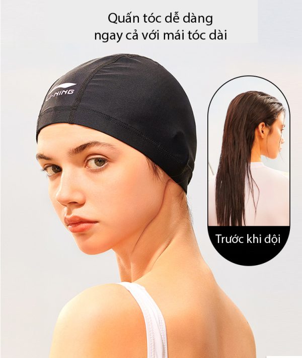 Mũ Bơi LI-NING Vải - Hình ảnh 3