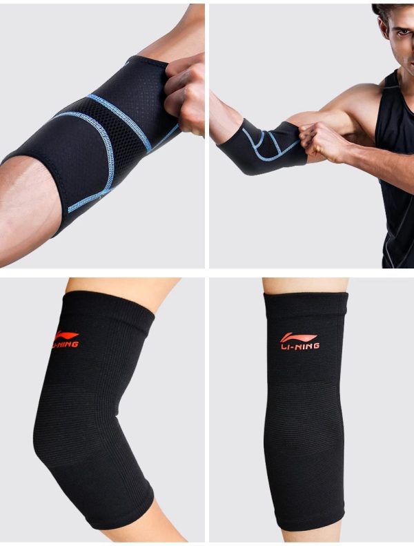 Băng Khuỷu Tay Thể Thao LI-NING Thấm Mồ Hôi Thoáng Khí Bảo Vệ Khuỷu Tay - Hình ảnh 7