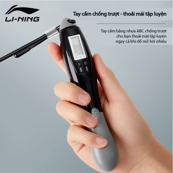 Dây Nhảy LI-NING Đếm Bước Tặng Túi Đựng Cho Người Lớn Và Trẻ Em - Hình ảnh 9