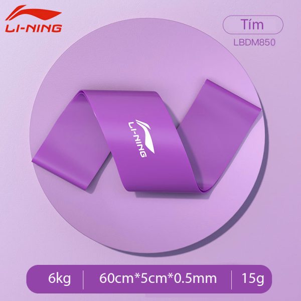 Dây Kháng Lực Tập Gym LI-NING Dây Đàn Hồi Miniband - Hình ảnh 9