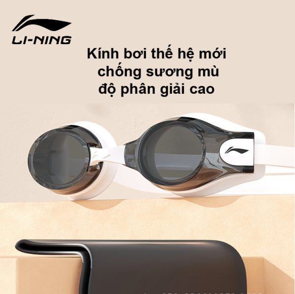 Kính Bơi Cận Thị LI-NING Độ Nét Cao Tặng Kèm Nút Tai - Hình ảnh 2