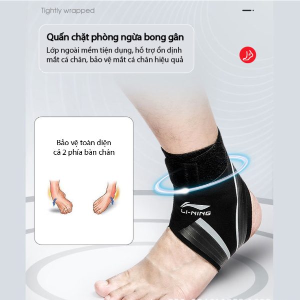 Đai Quấn Bảo Vệ Cổ Chân LI-NING - Hình ảnh 8
