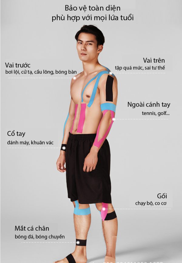 Băng Dán Thể Thao Giảm Đau Cơ LI-NING - Hình ảnh 7