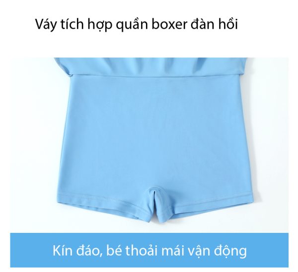 Bộ Đồ Bơi Cho Bé Gái YLIKE Dài Tay - Hình ảnh 5