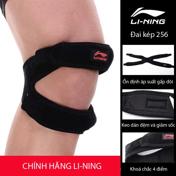 Đai Gối LI-NING Bảo Vệ Xương Bánh Chè Và Đầu Gối - Hình ảnh 2